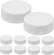 Zerodeko Lids for Jars 10pcs Wide and Regular Mouth Canning Lids with Leakproof Seal for Milk