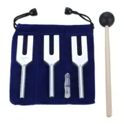 Angel Tuning Forks Set - 4096 Hz, 4160 Hz, 4225 Hz For Sound, Musical