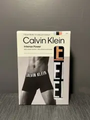 Calvin Klein Men’s Large Intense Power Microfiber Stretch Boxer Briefs 3 Pack