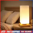 Table Lamp 3 Way Dimmable Bedside Small Lamp for Living Nursey Room College Dorm
