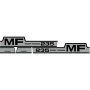 235 MASSEY FERGUSON TRACTOR HOOD DECAL KIT MF 235 DIESEL HIGH QUALITY DECALS