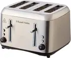 Russell Hobbs Addison 4 Slice Toaster, RHT514BRU, Dual Browning Controls, Def...