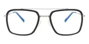 Gunnar STARK INDUSTRIES - MARVEL Asian Fit Blue-Light Block EDI-12309 Men's Glasses Black Size 55 - Private Health Rebate - Blue Light Block Available