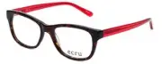 Ecru by Vivid Designer Reading Glasses Morrison in Tortoise-Red +1.00