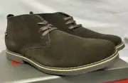 Alpine Swiss Men Brown Suede Leather 13 46 Shoes Ankle Boots Booties Desert New