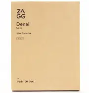ZAGG Denali Ultra Protective Case for Apple iPad 10.9" (10th Gen) - Black