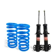 Front Raised Gabriel Ultra Strut Shocks Lovells Spring for Ford Territory SY AWD