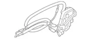 82501-1LA0A Nissan Controller-lock & remote, rear door lh 825011LA0A, New Genuin