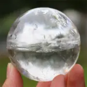 350g Natural Clear Quartz Ball Quartz Crystal Sphere Carving Reiki Crystal Gift