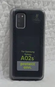 Onn Phone Case Compatible For Samsung Galaxy A02s Antimicrobial Protective Grip