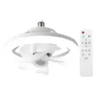 Modern Ceiling Fan with LED Light Remote Control for Living Room (3 Colors) Hot