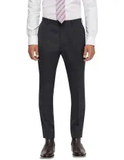 [Oxford] Hopkins Wool Suit Trousers in Charcoal