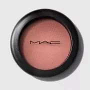$30 NEW IN BOX MAC POWDER BLUSH IN "MELBA" (SOFT CORAL-PEACH MATTE)