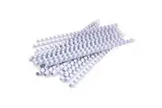 Fellowes Plastic Binding Combs Round 21 Loop 14mm A4 White Pack 100