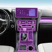 car Interior Transmission Panel TPU Protective Film Center Console Scratch Resistant，for Lexus LM 20-2024