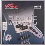 Labymos A646(4)-M Electric Bass Strings Hagonal Core on Alloy Winding Strings for 4-String 22-24 Frets Electric Bass