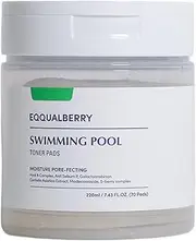 Swimming Pool Toner Pads - Dual-Textured Facial Toner Pads for Pore Care and Gentle Exfoliation | Boosted Hydration with Hyaluronic Acid | Korean Toner for Face
