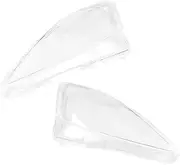 CLZCNQLX 1 Pair Front Headlight Cover Lens Shell Compatible for Lexus IS250 IS300 IS350 06-12 3.5L V6