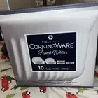 Corningware French White 10 piece Set Bake, Microwave Ready, Storing Brand New