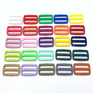 12-50mm彩色塑料三檔扣日字扣調節扣箱包配件扣具背包扣卡扣
