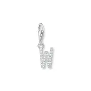 Buy Charm Pendant letter W silver by Thomas Sabo online - THOMAS SABO Australia