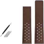 [TIOYW] Watchband 22mm Genuine leather bracelet watch strap For TAG HEUER MONACO Series mens wristwatches band fold buckle Nubuck watchbands