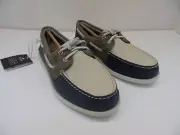 Sperry Top Sider Men's STS23273 A/O 2 Eye Plushwave Tritone Boat Shoe Navy 4M