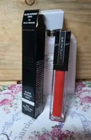 Givenchy Gloss Interdit Vinyl 11 Bold Orange 6ml -0.21oz FULL SIZE