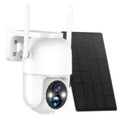 Solar Security Cameras Wireless Outdoor, 2K 3MP Pan Tilt 1 Count (Pack of 1)