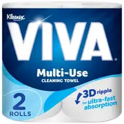 Kleenex VIVA Kitchen Towels 120 Sheet Twin Pack