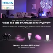 Philips Hue White and Color Ambiance BR30 LED Smart Bulb, Bluetooth & Zigbee ...