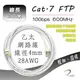 I-wiz 彰唯 極細圓 Cat.7 飆速型網路線 20M