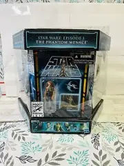 Star Wars TVC SDCC 2012 Carbon Freeze Chamber Set with Jar Jar in Carbonite
