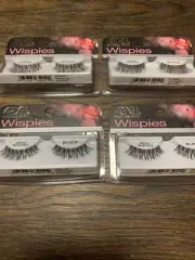 Ardell Professional Demi Wispies Eye Lashes, Black, Lot 4