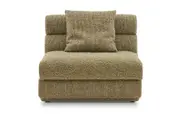 Solari Performance Fabric Armless Sofa