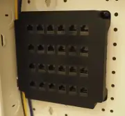 Patch Panel, 24-Port, Cat6 Keystone Jacks for Leviton Structured Media Center