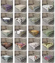 Ambesonne Boho Print Flat Sheet Top Sheet Decorative Bedding 6 Sizes
