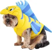 Flounder Disney Little Mermaid Disney Fancy Dress Halloween Dog Cat Pet Costume