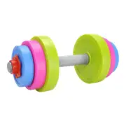 1 Set childrens toy Kids Ergonomic Dumbbell Toy Adjustable Children Morning