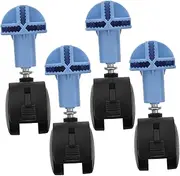Abaodam 4 Pcs Pet Carrier Caster Wheels for Dog Crates and Cat Cages Stable Reliable Replacement Wheels for Convenient Mobility and Safe Transportation Easy Assembly for Pets