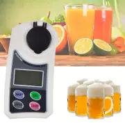 Digital Brix Refractometer Juice Beer Sugar Content Tester Range 0 to 55%