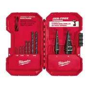 Milwaukee Step Drill Bit Set Black Oxide 10 Piece Cordless Drills Tool Accessory