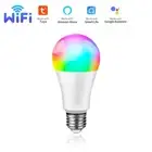 Tuya Smart Wifi LED Bulb E27 18W 15W 12W APP Voice Control Dimmable with 2.4G Re