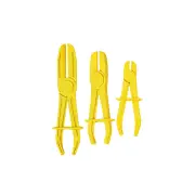 SP Tools 3Pcs Multi Size Line Clamp Set Seal Flexible Brake & Fuel Lines 3-57mm