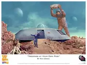 Lost In Space - Trespass at Your Own Risk - Art By Ron Gross Jupiter 2 J #28