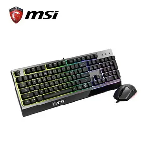 MSI微星Vigor GK30 COMBO 電競鍵盤滑鼠組 鍵鼠組 電競鍵盤 RGB