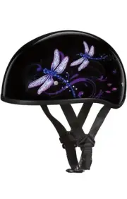 Daytona Skull Cap Helmet | Dragonfly | Medium | New With Tags Open Box