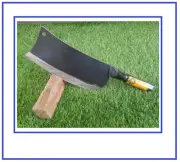 cooking knife Thai hand made big wooden handle sharp durable