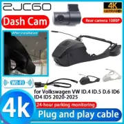 4K HD Wifi Dash Cam Camera for Volkswagen VW ID.4 ID.5 D.6 ID6 ID4 ID5 2020-2025