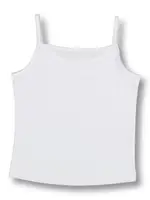 Miss Mango Girls Plain Camisole, White, Size 8